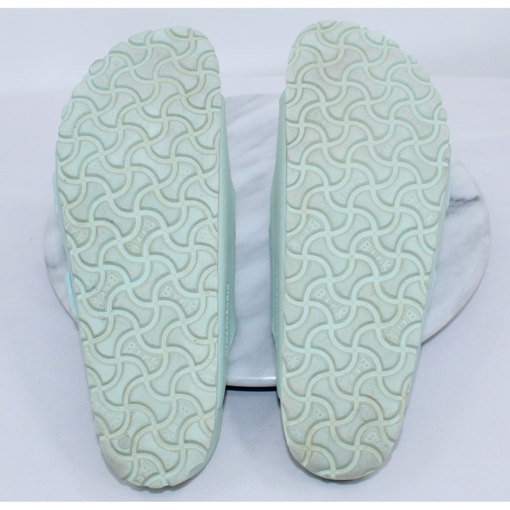 Birkenstock Arizona EVA Sandals Mint Green Seafoam Slides Mens 6 Womens 8 EU 39 - Picture 9 of 9